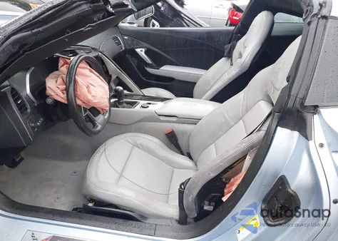 2017 Chevrolet Corvette Stingray из США, поврежденный, VIN 1G1YC2D75H5107680